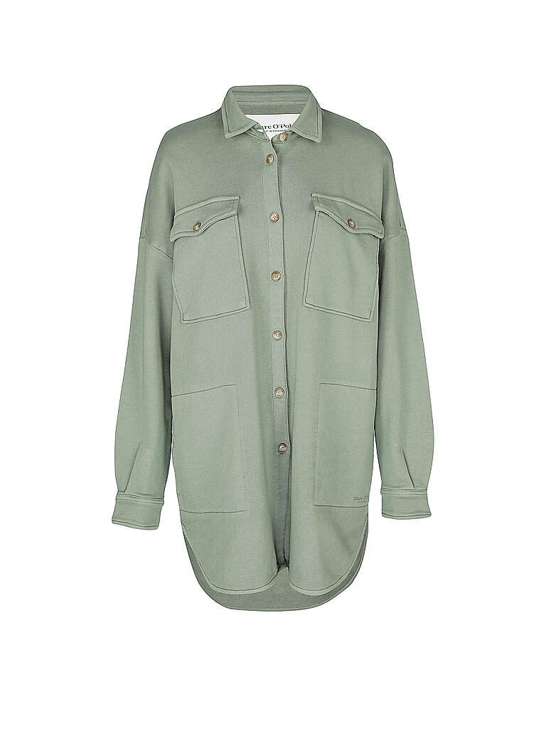 MARC O'POLO Overshirt grün | M